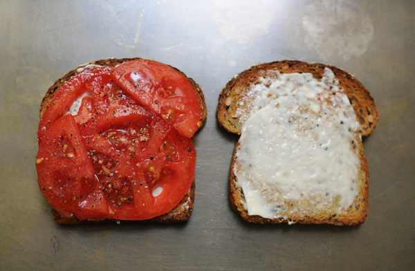 My Best Tomato Sandwich